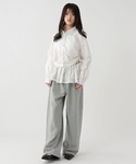 ブラウス シャツ ネクタイショートシャツ キッ...の詳細画像5