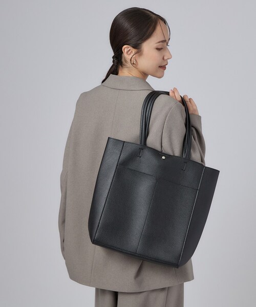 SHOO・LA・RUE（シューラルー） トートバッグ 「A4」一枚革風タテナガ