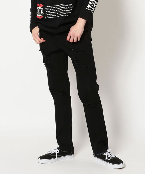 ジーンズ SWITCHBLADE/スイッチブレード/DAMAGE DENIM PTII メンズ 