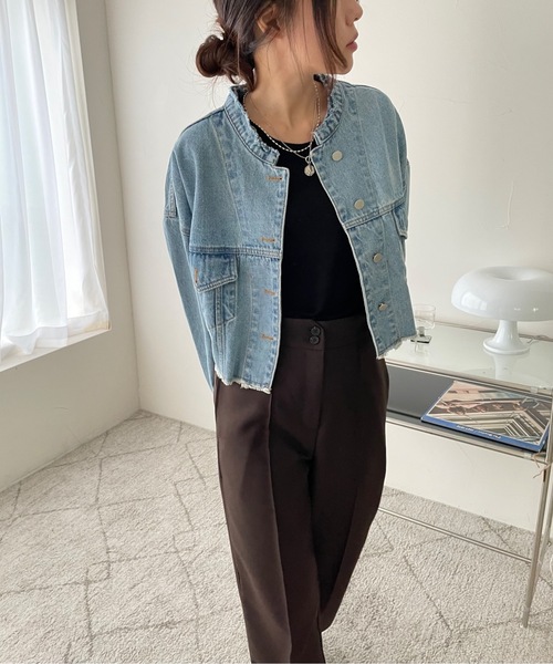 Didot.showroom デニムジャケット gジャン cut off vintage short