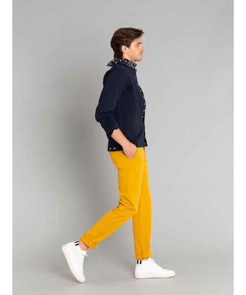 アニエスベーHOMME カーディガンプレッション (ET84M001)裏起毛 agnes b. カーディガン M001 CARDIGAN カーディガンプレッション