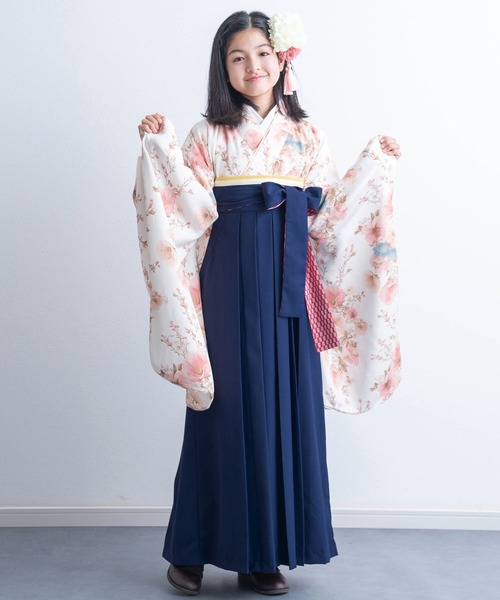 着物 「ZOZO限定カラー」小学校卒業式　簡単着付け 袴セット「15種の組み合わせ！」 キッズ 子供 女の子 | SweetMommy(授乳服&マタニティ) | 39