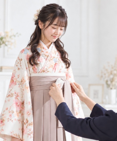着物 「新色」小学校卒業式　簡単着付け 袴セット「12種の組み合わせ！」 キッズ 子供 女の子 | SweetMommy(授乳服&マタニティ) | 14