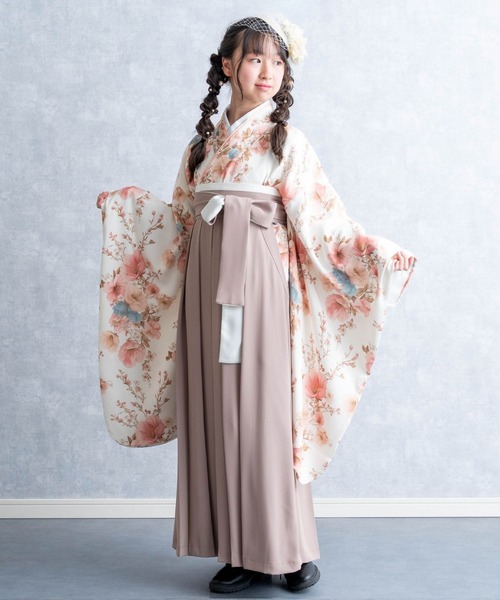 着物 「新色」小学校卒業式　簡単着付け 袴セット「12種の組み合わせ！」 キッズ 子供 女の子 | SweetMommy(授乳服&マタニティ) | 16
