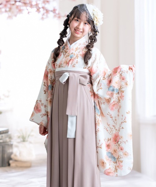 着物 「新色」小学校卒業式　簡単着付け 袴セット「12種の組み合わせ！」 キッズ 子供 女の子 | SweetMommy(授乳服&マタニティ) | 17