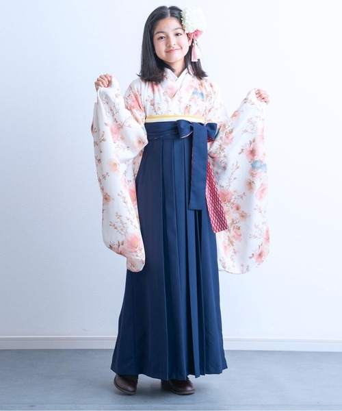 スウィートマミー　小学生　袴　卒業式　Lサイズ SweetMommy（スウィートマミー） 着物 「新色」小学校卒業式 簡単