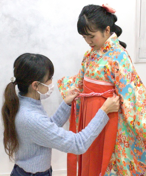 着物 小学校卒業式　簡単着付け 袴セット「15種の組み合わせ！」 キッズ 子供 女の子 | SweetMommy(授乳服&マタニティ) | 30