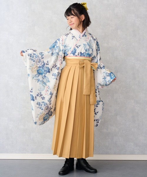 着物 「ZOZO限定カラー」小学校卒業式　簡単着付け 袴セット「15種の組み合わせ！」 キッズ 子供 女の子 | SweetMommy(授乳服&マタニティ) | 58