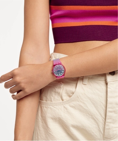 SWATCH 腕時計 Swatch 腕時計 SWATCH NEON WAVE メンズ レディース : ZOZOTOWN