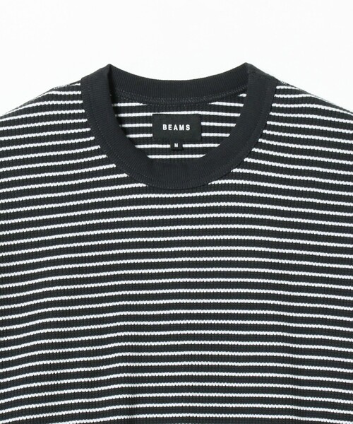 BEAMS（ビームス） tシャツ ルーズ クルーネック サーマル メンズ