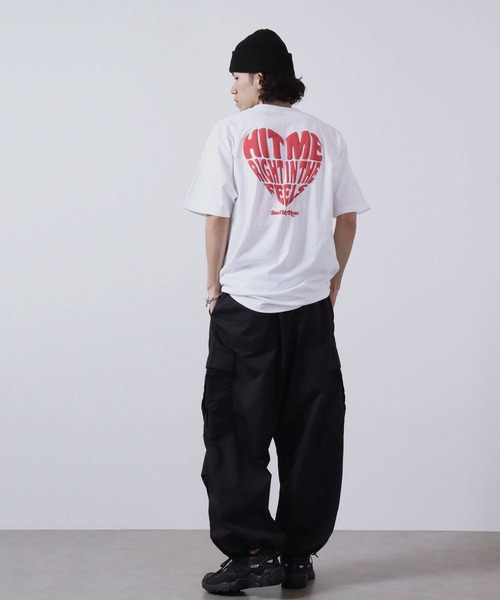 スビンプラチナムスムース テーラードリブドヘムTシャツ