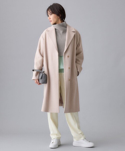 90s ユーロヴィンテージ スーパーロングコート チェスターコート 自由区（ジユウク） コート チェスターコート シャルムビーバーロング