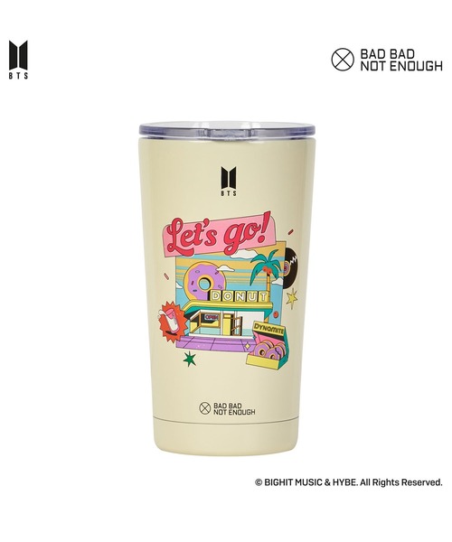 タンブラー レディース 「BBNE×BTS コラボレーション」BTS Dynamite タンブラー 473ml 防弾少年団 バンタン 80004/80｜zozo｜02