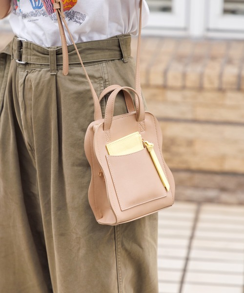 ACCOMMODE ショルダーバッグ バッグ ウェービングミニショルダー