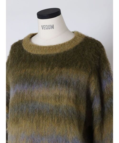 トップス VEQUM MOHAIR KNIT SWEATER VEQUM ニット セーター 「VEQUM」MOHAIR KNIT SWEATER