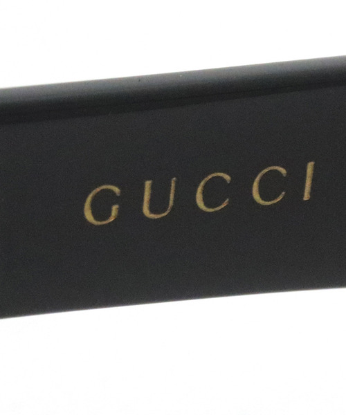 伊達メガネ メガネ 眼鏡 「GUCCI/グッチ」ボストン メガネ GG1429O 001 メンズ レディースの画像