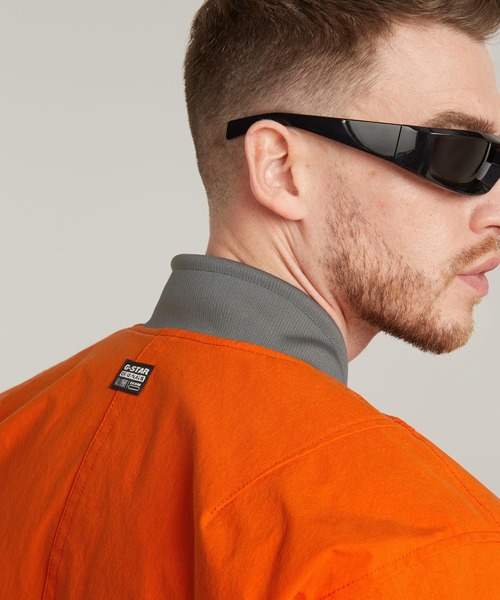 ma1 ma-1 G-A1 BOMBER JACKET/MA1タイプヘビーナイロンボンバーブルゾン メンズの画像