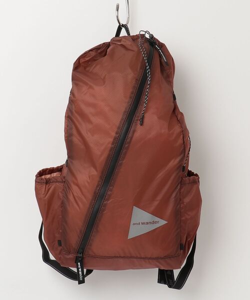 and wander（アンドワンダー） デイバック リュック sil daypack