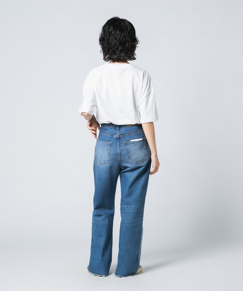 【ASKYURSELF】BEVERLY HILLS T ビバリーヒルズTシャツ 水色 BEVERLY HILLS POLO CLUB tシャツ 「BEVERLY CLUB
