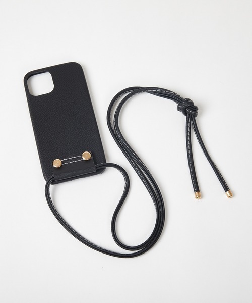 OFF WHITE ストライプ iPhoneケース ストラップ付き OFF WHITE ストライプ レザースマホケース iphone ストラップ付