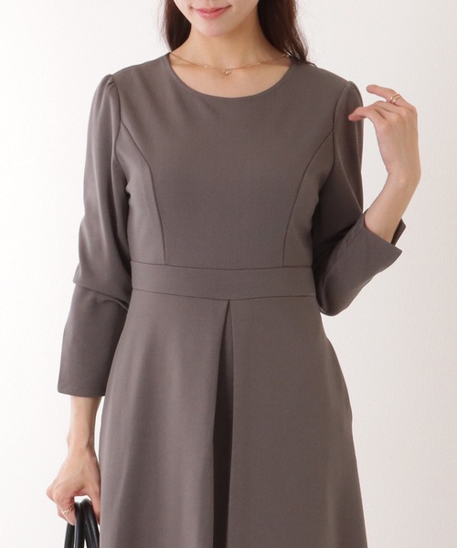 Lace Ladies ワンピース フロント タック 長袖 スーツ