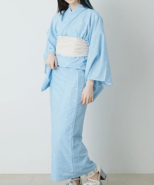Ank Rouge 浴衣ドレス　アンクルージュ Ank Rouge 浴衣 ハートドット浴衣 レディース : ZOZOTOWN Yahoo