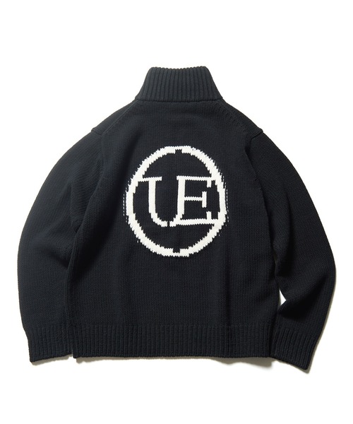 uniform experiment セーター ニット HALF ZIP SWEATER メンズ