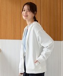 パーカー 「WEB限定」大人のゆるジップパーカ...の詳細画像2