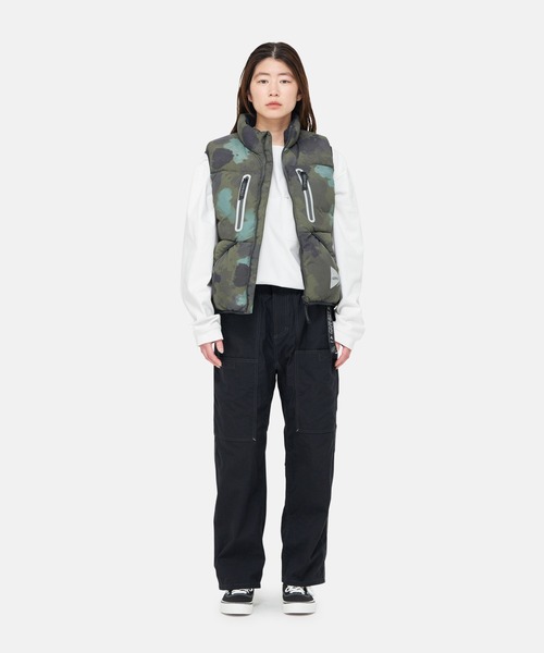 23FW and wander アンドワンダー ダウンベスト サイズWM Gramicci×and wander】DOWN VEST | ダウンベスト – Living Plaza Store