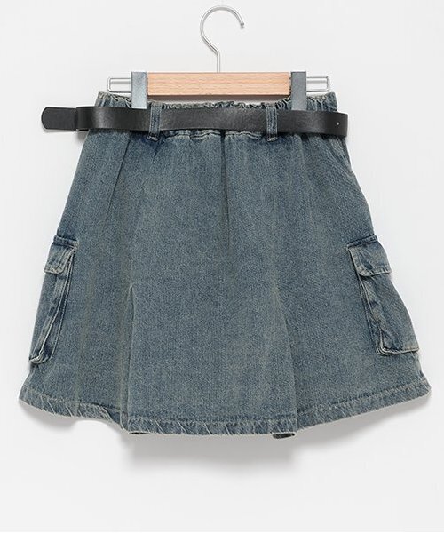 スカート 「LTXC」ベルト付カーゴボックススカパン キッズ 子供服 女の子 | LOVETOXIC | 05