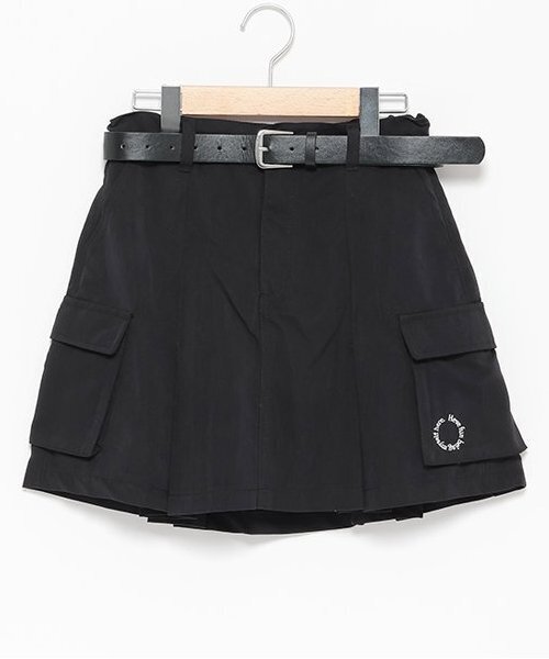スカート 「LTXC」ベルト付カーゴボックススカパン キッズ 子供服 女の子 | LOVETOXIC | 19