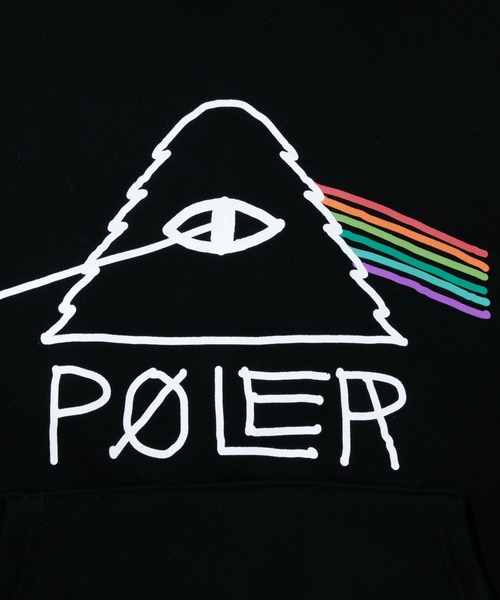POLeR（ポーラー） パーカー PSYCHEDELIC HOOD メンズ レディース