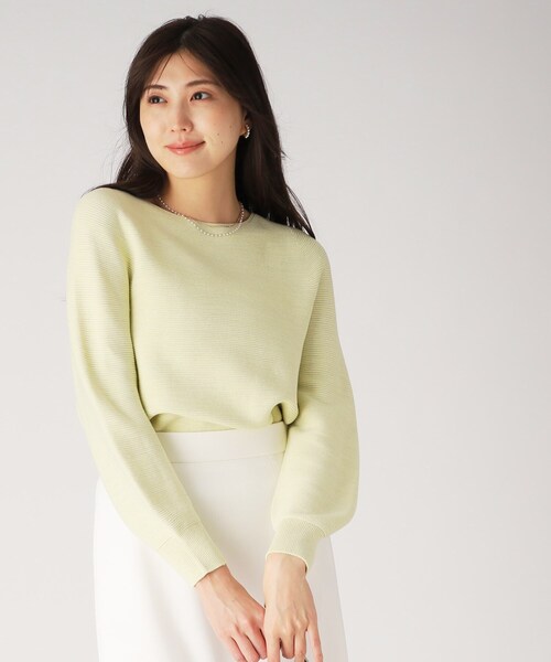 ニット セーター 「洗える／日本製／抗菌防臭」ニットプルオーバー レディース COUP DE CHANCE ニット セーター 「洗える／日本製／抗菌防臭