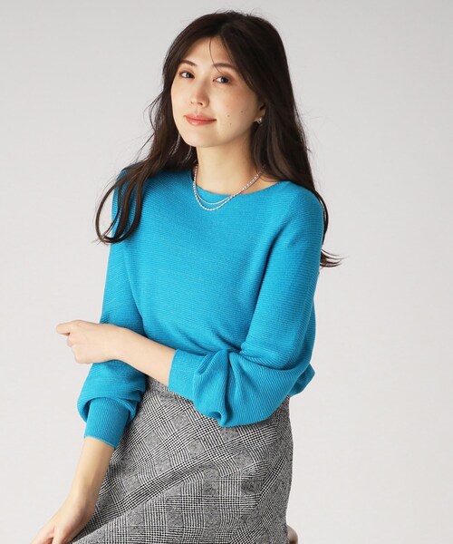 ニット セーター 「洗える／日本製／抗菌防臭」ニットプルオーバー レディース COUP DE CHANCE ニット セーター 「洗える／日本製／抗菌防臭