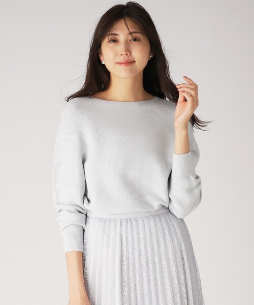 ニット セーター 「洗える／日本製／抗菌防臭」ニットプルオーバー レディース COUP DE CHANCE ニット セーター 「洗える／日本製／抗菌防臭