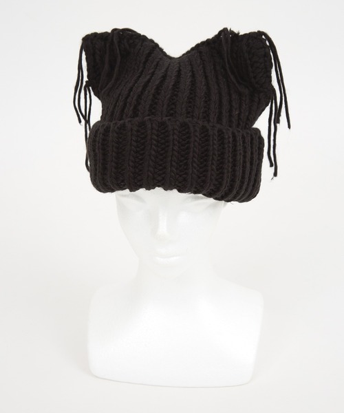 GB MOUTH ビーニー福耳 KIDS/JUNIOR】Maskman Earflap Knit Hat マスクマンイヤー
