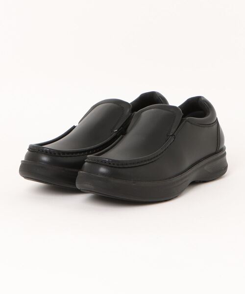 DUCCIO DEL DUCA ブラック スリッポン 36 シュープラザ（SHOEPLAZA） スリッポン 「Duke Hadson」 スリッポン