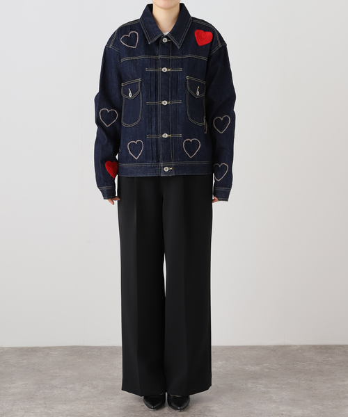 アウター ChahChah /チャーチャー HAPPY DENIM TRUCKER JACKET  