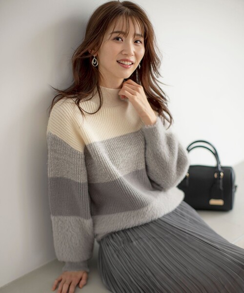 ANY SIS（エニィスィス） ニット セーター 「洗える」グラデーション