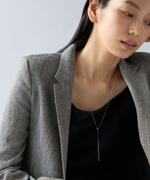 ネックレス PT850 ネックレス スライド レディースの画像