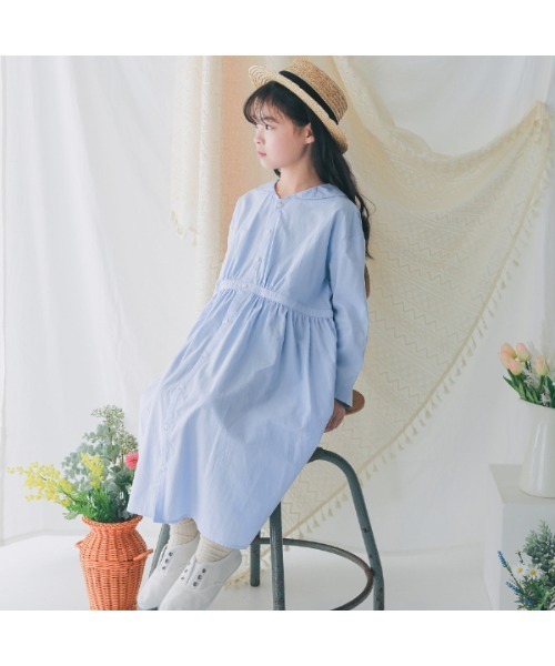 NHT ワンピース エヌエイチティー セーラーワンピース キッズ 子供服