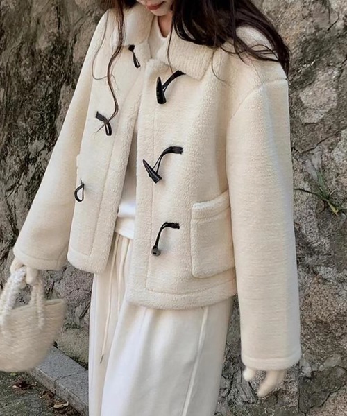 Girly Doll（ガーリードール） ダッフルコート コート ボアフリース