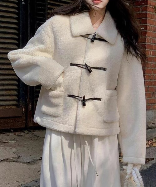 Girly Doll（ガーリードール） ダッフルコート コート ボアフリース