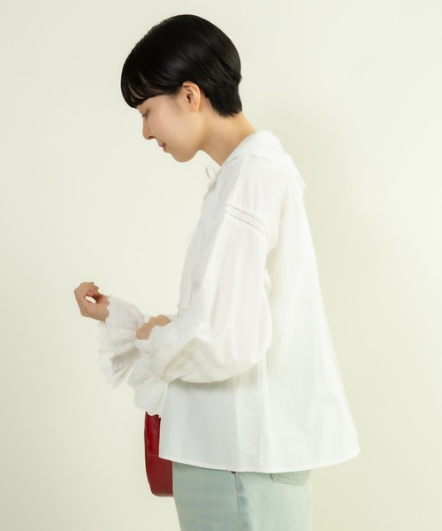 Dot&Stripes CHILDWOMANブラウス Dot＆Stripes CHILD WOMAN ブラウス シャツ ブロード レース