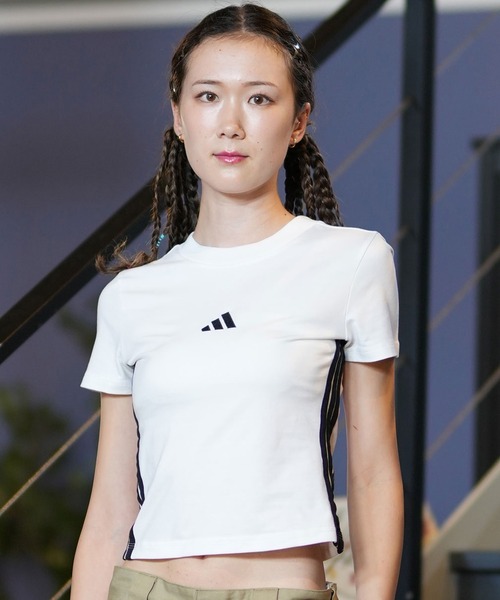 adidas tシャツ adidas/アディダス スリーストライプミニTシャツ