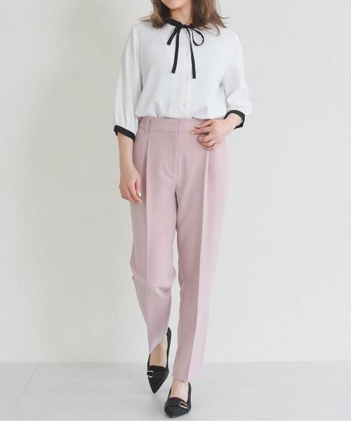 MISCH MASCH（ミッシュマッシュ） パンツ 新色追加 WEB限定 タック