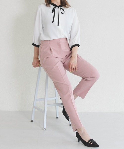 MISCH MASCH（ミッシュマッシュ） パンツ 新色追加 WEB限定 タック