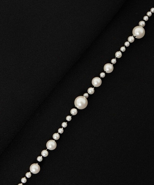 ANAYI（アナイ） ブラウス シャツ ダブルクロスパール ブラウス