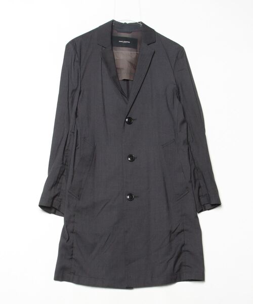 ★専用出品★STUDIO ODORANTES ナノ・ユニバース チェスターコート NANO universe（ナノ・ユニバース） チェスターコート S グレー メンズ