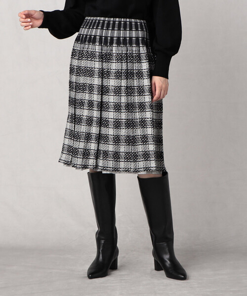 「Comme ca Mature」 プリーツスカート FREE ブラウン レディース_画像8